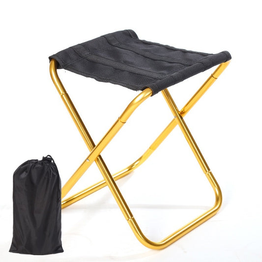 Portable Outdoor Camping Adjustable  Folding Stool
