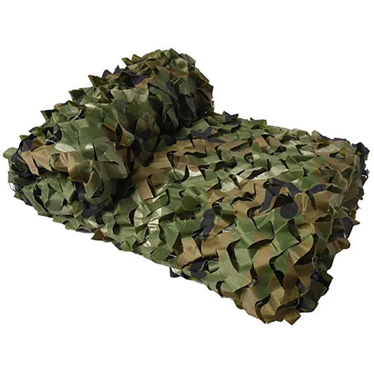 Ultimate Camouflage Net for Military, Hunting & More - 4x5m, 210D Oxford Polyester Cloth