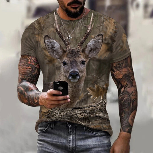 Unisex  Hunting T Shirts with Short Sleeves