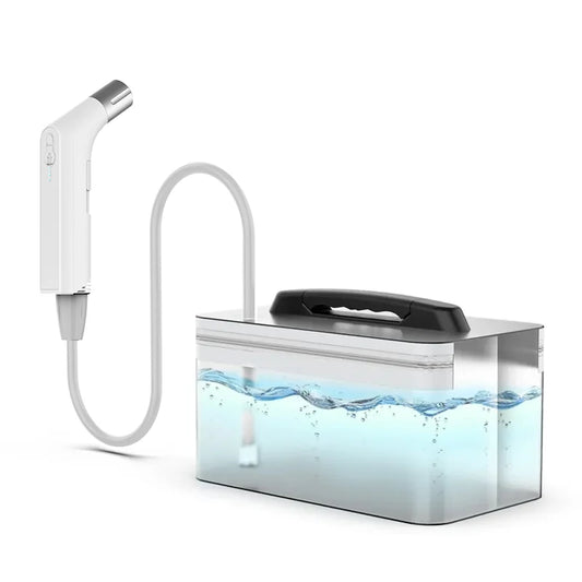 Stay Fresh Anywhere with Wower Portable Bidet - Rechargeable, Waterproof, 2.3L Capacity!
