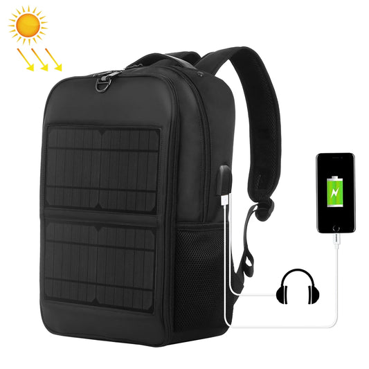 Portable Solar Backpack - Charges Laptops and Devices with 14W Solar Power - Durable and Water Resistant